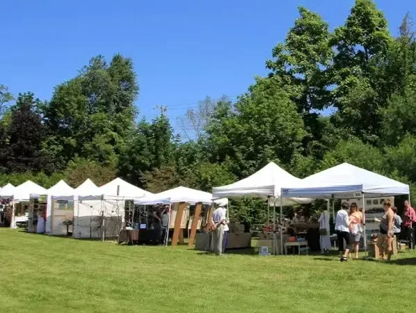 نمائش کے خیموں کے استعمال