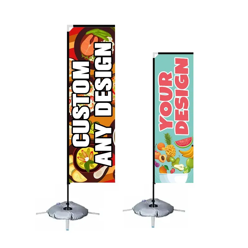 مستطیل ساحل سمندر کے جھنڈے مقامی مارکیٹوں میں بیرونی برانڈ کی نمائش کی کس طرح مدد کرتے ہیں؟