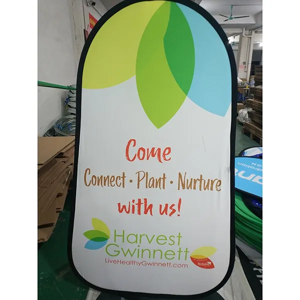 Vertical Pop Up Banner